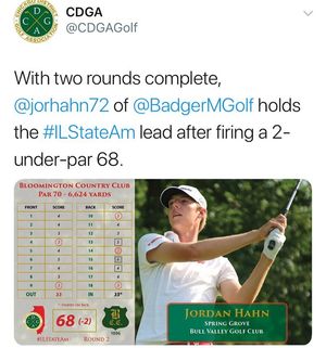 Image post by @wisconsinm_golf on Instagram