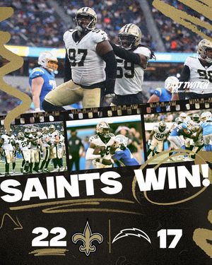 Image post by @saints on Instagram