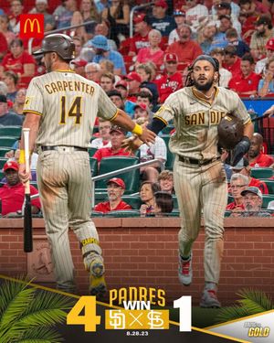 Image post by @padres on Instagram