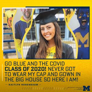 Image post by @umichathletics on Instagram