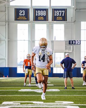 Image post by @ndfootball on Instagram