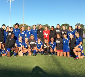 Image post by @drakewomensoccer on Instagram