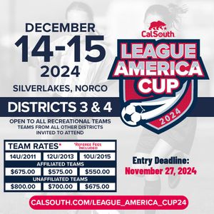 Image post by @calsouthsoccer on Instagram