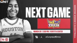 Image post by @uhcougarwbb on Twitter