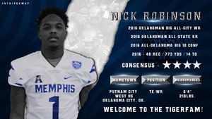Image post by @memphisfootball on Instagram