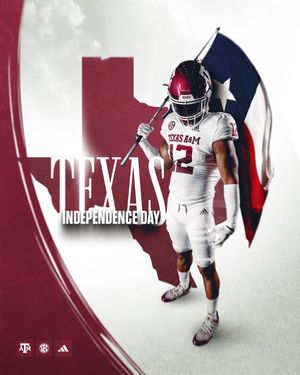 Image post by @AggieFootball on Twitter