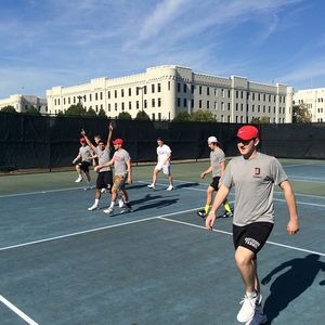 Image post by @davidsonmenstennis on Instagram