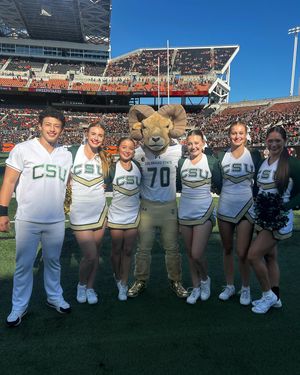 Image post by @csucheerleading on Instagram