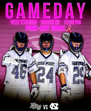 Image post by @HPUMensLax on Twitter