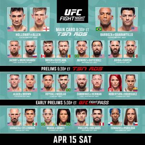 Image post by @ufccanada on Instagram