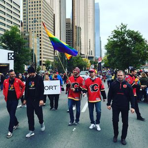 Image post by @nhlflames on Instagram