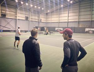Image post by @gamecockmtennis on Instagram