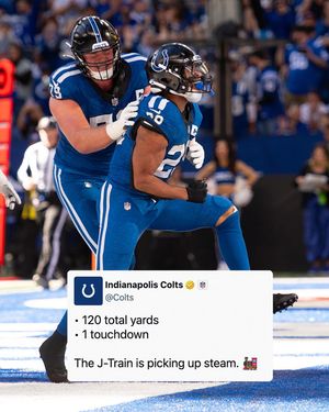 Image post by @colts on Instagram