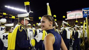 Video post by @umichband on Facebook
