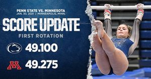 Image post by @pennstatewgym on Instagram