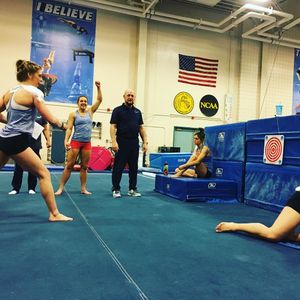 Image post by @unhgymnastics on Instagram