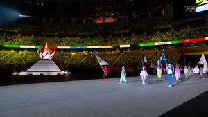 Image post by @olympics on Twitter