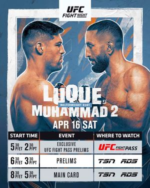 Image post by @ufccanada on Instagram