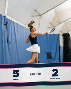 Image post by @uconnwtennis on Instagram