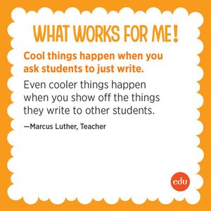 Image post by @edutopia on Instagram