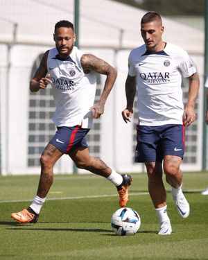 Image post by @psg on Instagram