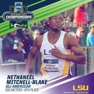 Image post by @lsutrackfield on Instagram