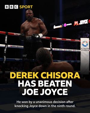 Image post by @BBCSport on Twitter