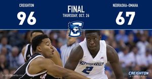 Video post by @GoCreighton on Facebook