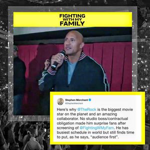 Image post by @therock on Instagram