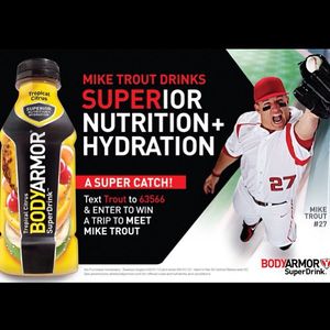 Image post by @drinkbodyarmor on Instagram