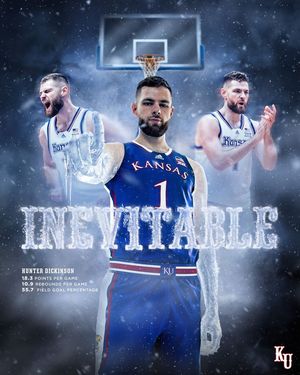 Image post by @KansasBasketball on Facebook