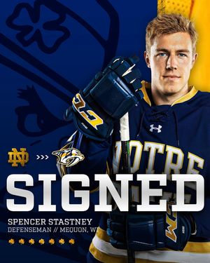 Image post by @nd_hockey on Instagram