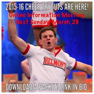 Image post by @belmont_cheer on Instagram