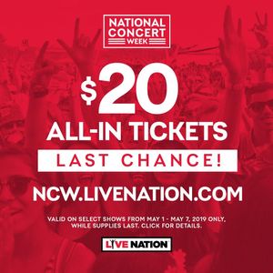 Image post by @livenation on Instagram