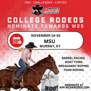 Image post by @womensrodeo on Instagram