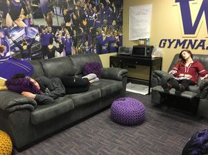 Image post by @uwgymnastics on Instagram