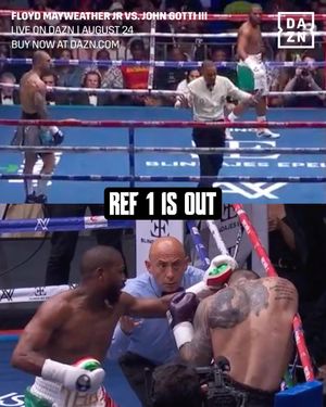 Image post by @daznboxing on Instagram