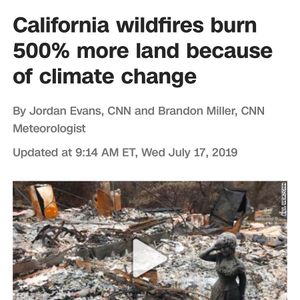 Image post by @cnnclimate on Instagram
