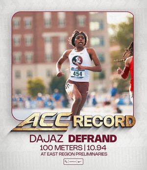 Image post by @fsu_track on Instagram