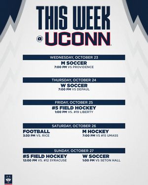 Image post by @UConnHuskies on Twitter