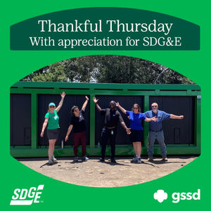 Image post by @sdgirlscouts on Instagram