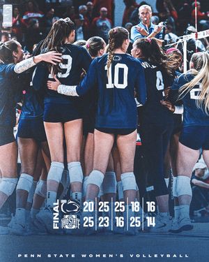 Image post by @pennstatevball on Instagram