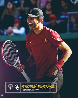 Image post by @uscmenstennis on Instagram