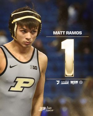Image post by @purduewrestling on Instagram
