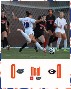 Image post by @GatorsSoccer on Twitter
