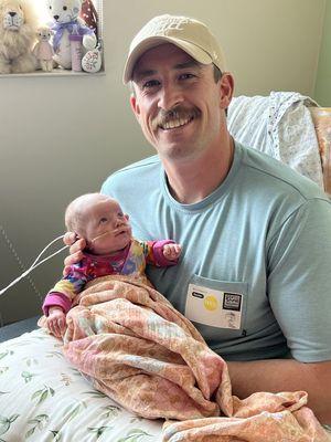 Image post by @ECUHealthChildrensHospital on Facebook