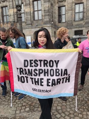Image post by @greenpeace on Instagram