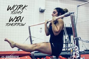 Image post by @ugagymnastics on Instagram