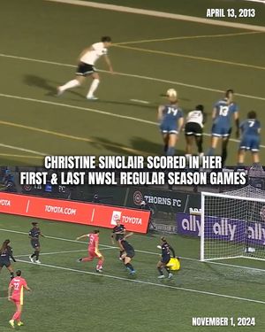 Image post by @NWSL on Facebook