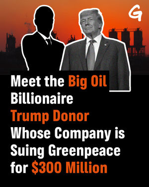 Image post by @greenpeaceusa on Instagram